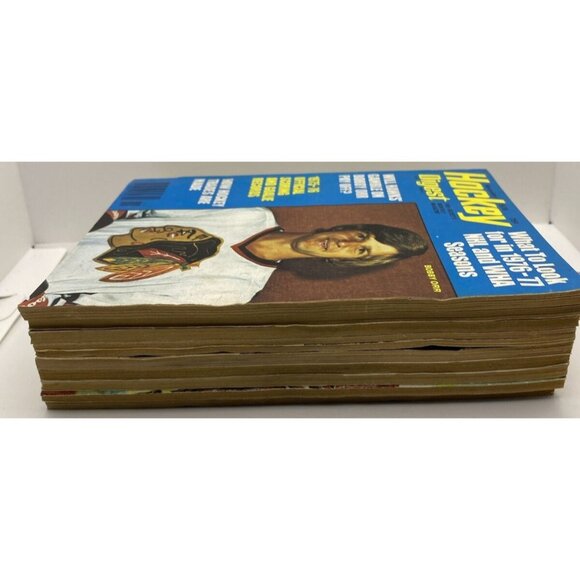 9 Hockey Digest Magazines NHL 1975-1978 Bobby Orr Denis Potvin Jean Ratelle - Picture 4 of 16